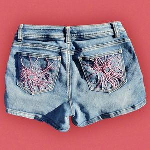 Hand Embroidered Shorts